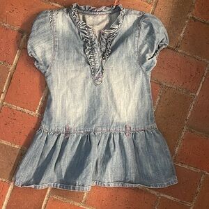 Wrangler Blue Denim Dress Jeans